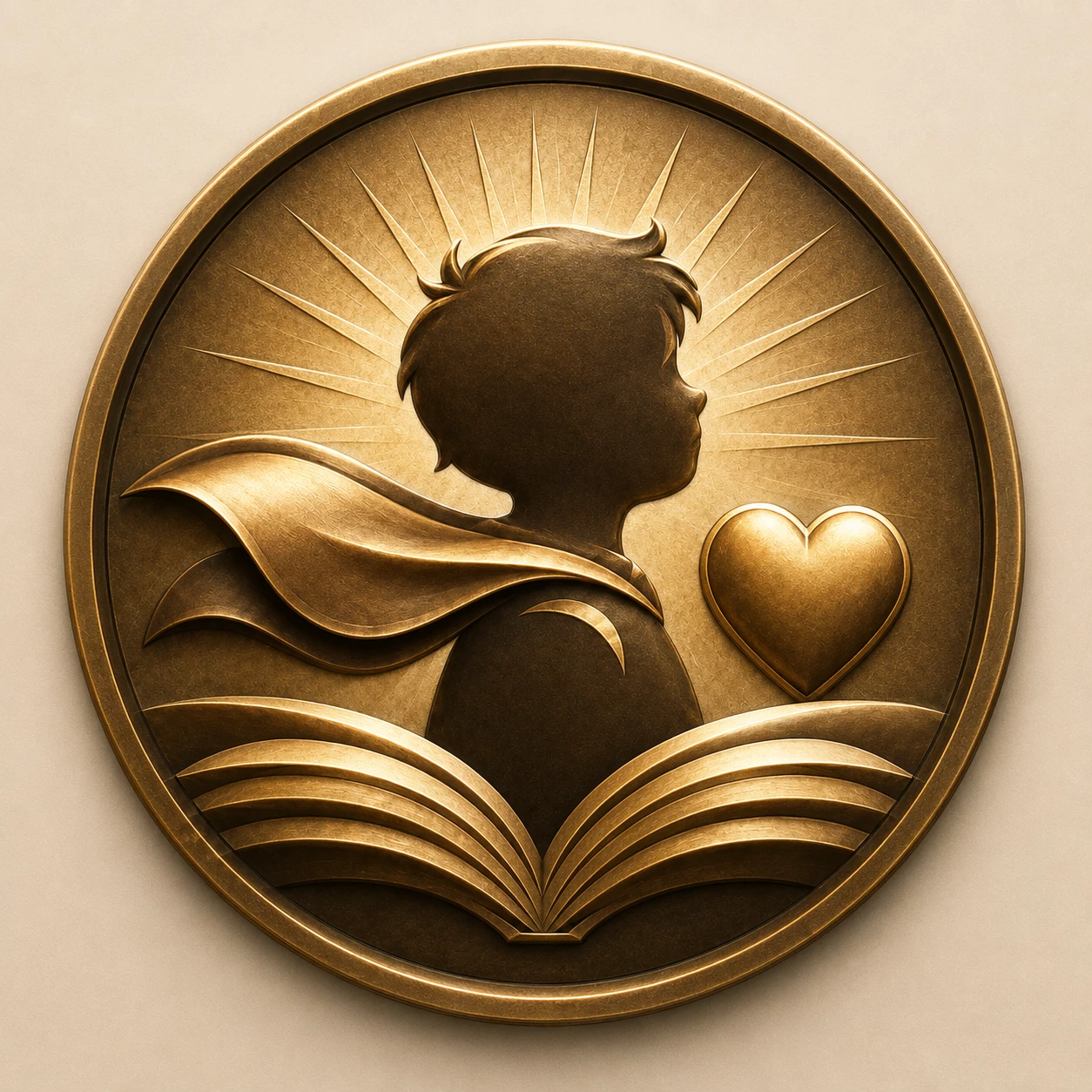 Little Hero medallion