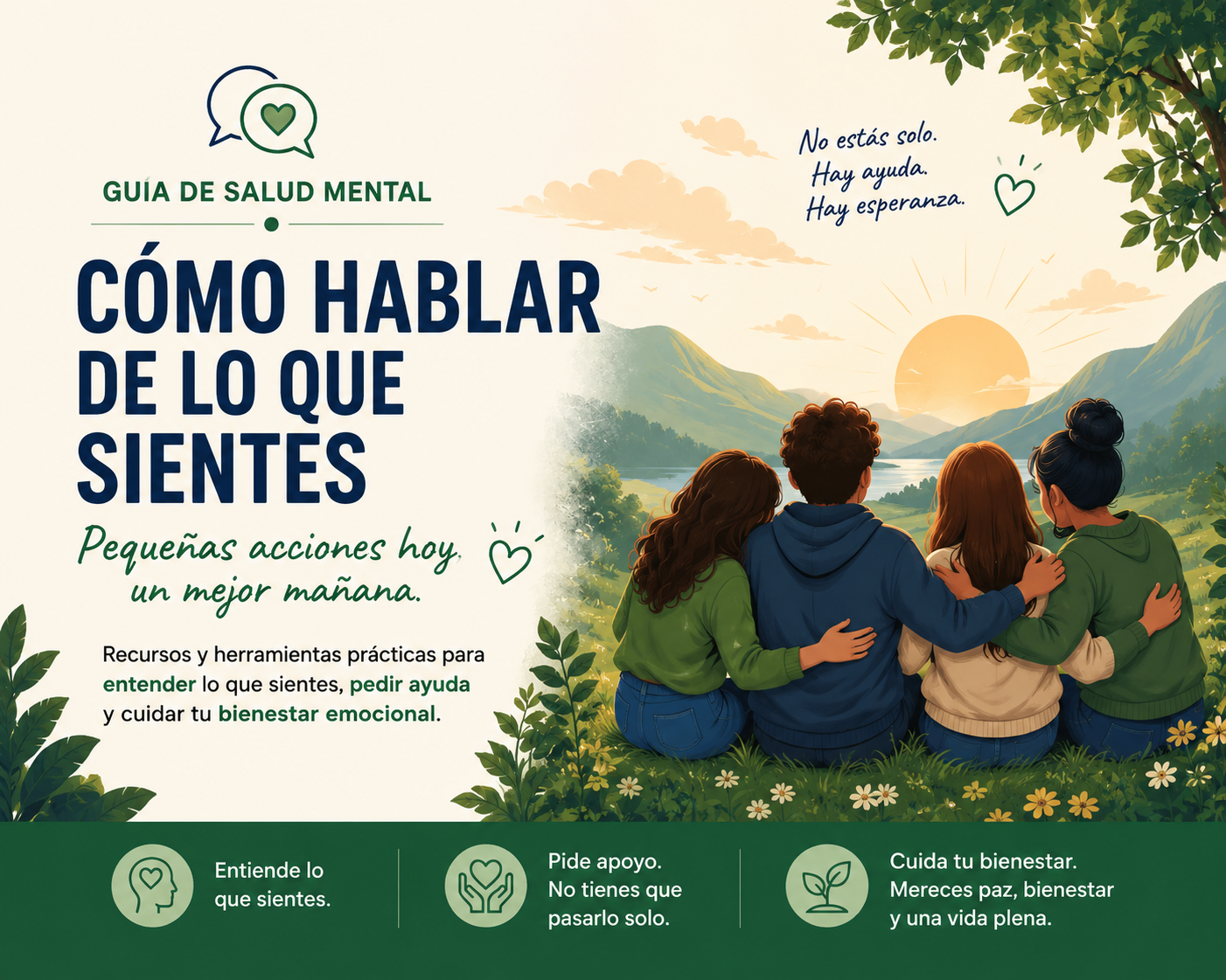 Guía de Salud Mental: Cómo Hablar de lo Que Sientes